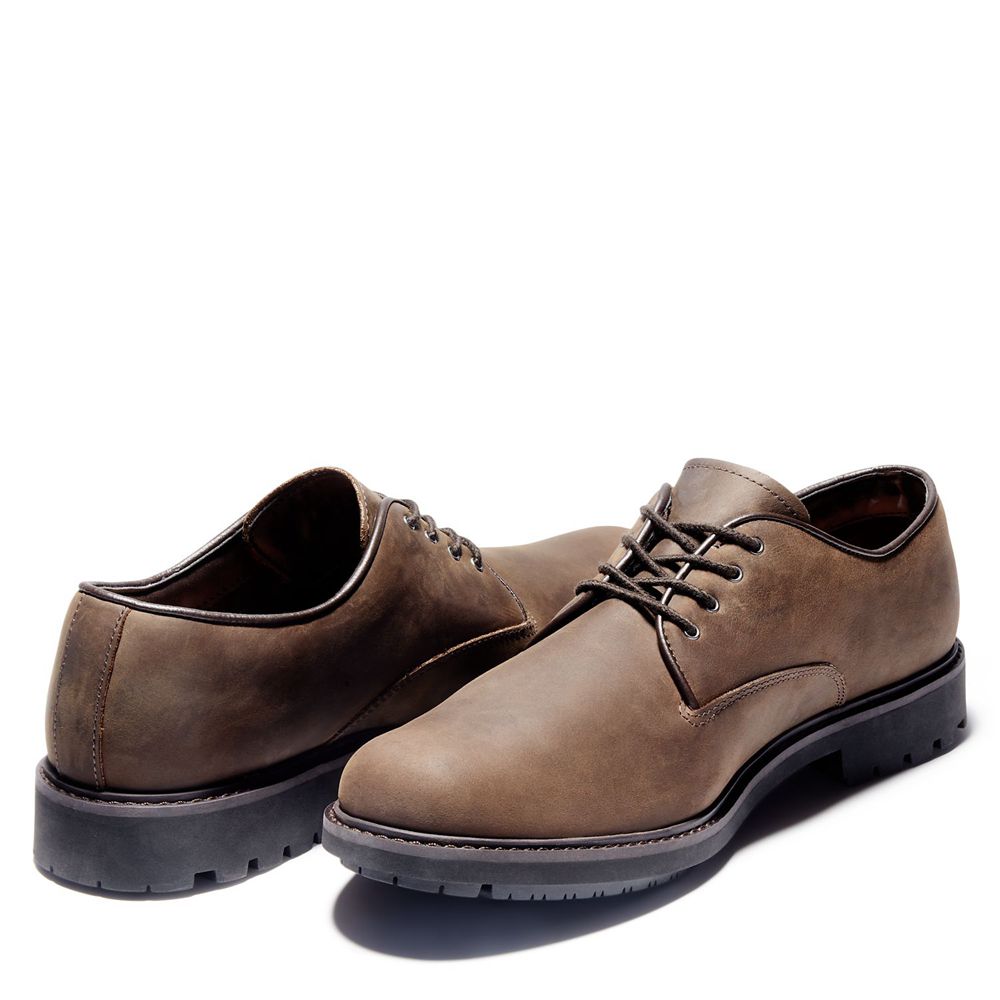 Pantofi Oxford Timberland Barbati Maro Inchis - Stormbuck Waterproof - Romania - AZPRSW219